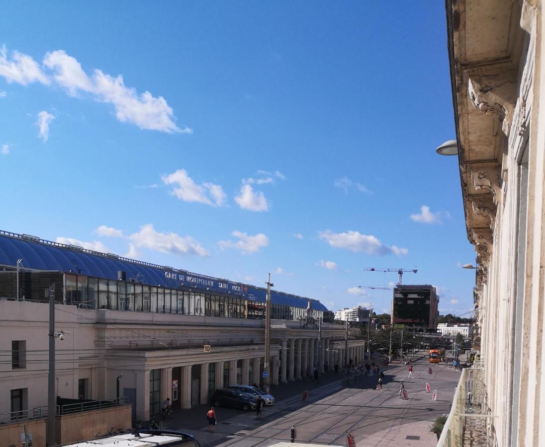 Appartement Montpellier Comédie Gare St Roch Exterior foto