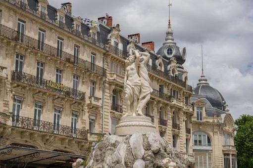 Appartement Montpellier Comédie Gare St Roch Exterior foto