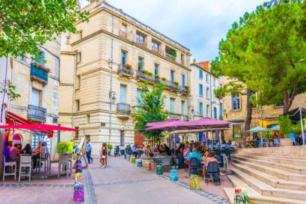 Appartement Montpellier Comédie Gare St Roch Exterior foto